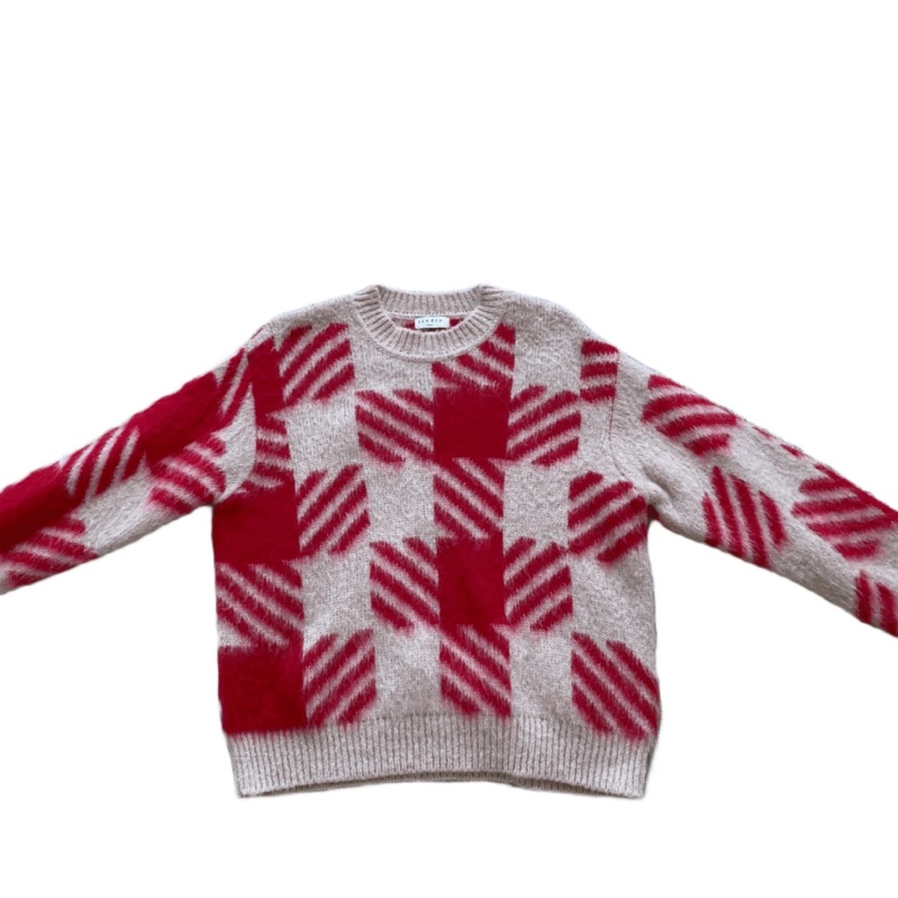 Sandro checked jacquard sweater - Picture 7 of 8